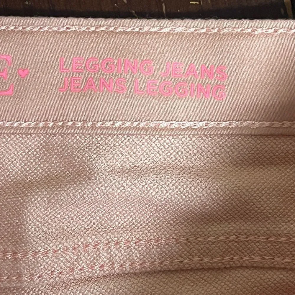 NWT! The Childrens Place Pink Legging Jeans Girls 16